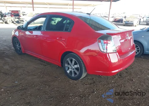 2012 Nissan Sentra 2.0 Sr z USA, uszkodzony, nr VIN 3N1AB6AP3CL730895